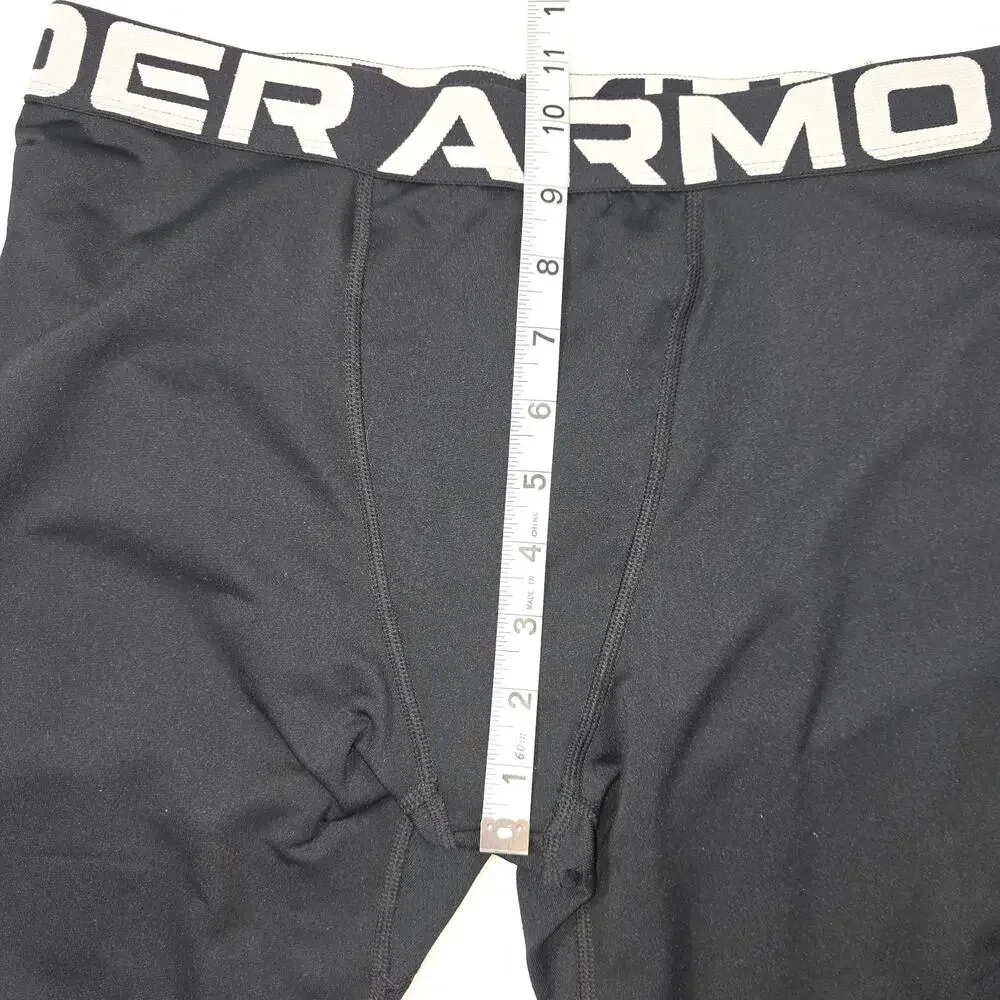 Under Armour Youth XL HeatGear Leggings Black under clothes pants - Picture 7 of 11